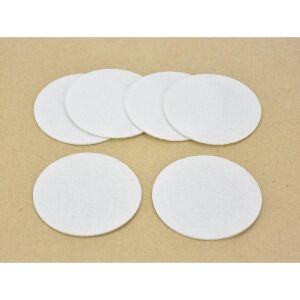 Filc - Kör lap fehér 8cm 6db/cs 128139087 - Filcfigura