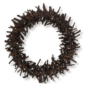 Tövises koszorú barna 30cm 8/# 146295427 - Dekorációs kellék
