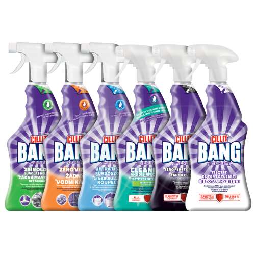 Cillit Bang Perfect Cleanliness Pack pentru baie și bucătărie