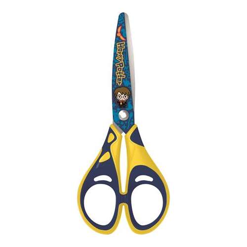 MAPED Harry Potter Kids Schere, 13 cm, blau und gelb, mit Harry Potter Design