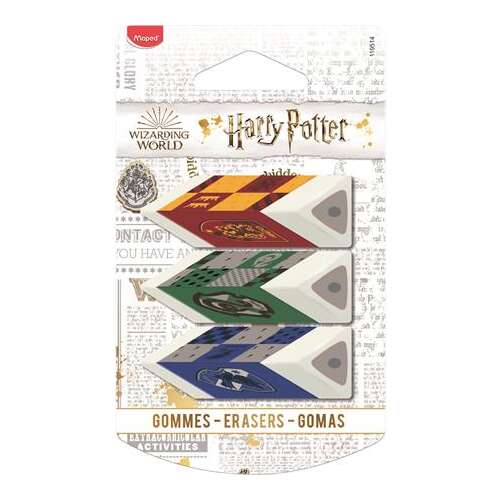 MAPED HP Eraser, MAPED "Harry Potter Teens Pyramid", culori mixte