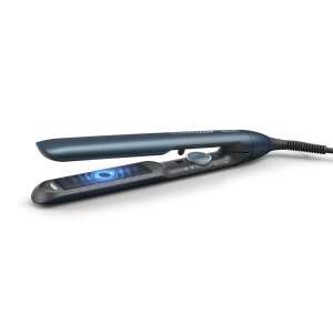 Philips 7000 Series Haarglätter, blau, mit ThermoShield-Technologie - Haarglätter