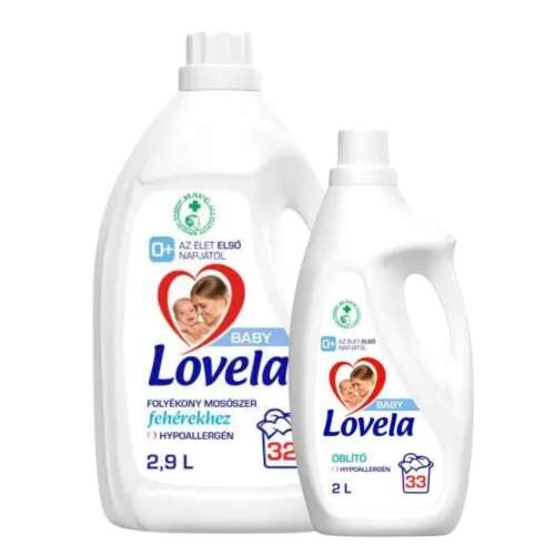 Lovela Baby Baby Hypoallergenic Liquid Laundry Detergent Pack