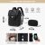 Dollcini Laptop-Rucksack mit USB-Ladeanschluss und Abmessungen