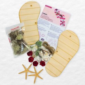 Csináld magad - Strandpapucs TENGERI CSILLAG 11x24cm