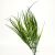 Műfű csokor, sötétzöld, 40cm hosszú, vázában, lakásdekorációhoz, élethű, műnövény
