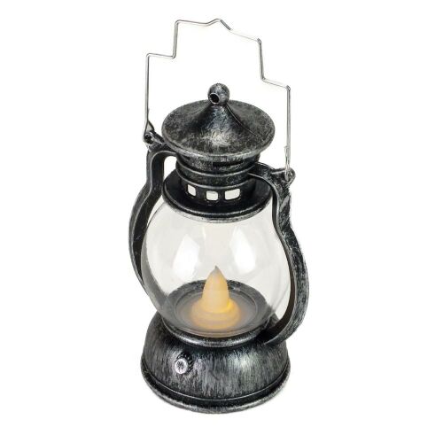 Ledes lámpás mécses - ezüst 128146355