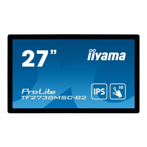 iiyama ProLite TF2738MSC-B2 számítógép monitor 68,6 cm (27") 1920 x 1080 pixelek Full HD LED Érintőképernyő Többfelhasználós Fekete 128151062 - Iiyama