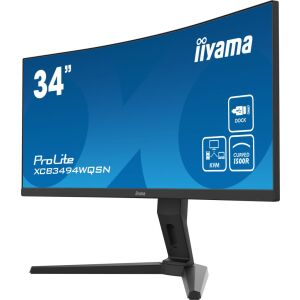 iiyama ProLite XCB3494WQSU-B1 számítógép monitor 86,4 cm (34") 3440 x 1440 pixelek UltraWide Quad HD LED Fekete 128151689 - Iiyama