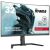 iiyama G-MASTER GCB3280QSU-B2 32 hüvelykes ívelt gaming monitor