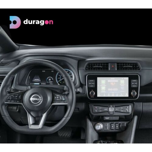 Duragon navigációs képernyővédő a Nissan Leaf 2017-2025 műszerfalán
