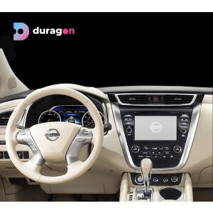 Folie de protecu021bie Duragon pe ecranul de navigau021bie Nissan Murano 2015-2024 - Accesorii electronice auto