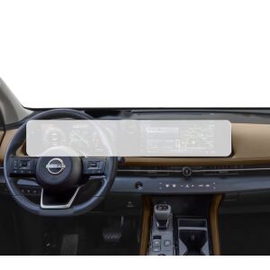 Folie de protecție mată pentru ecranul de navigație Duragon instalată pe bordul unui Nissan Murano 2025+ - Accesorii electronice auto