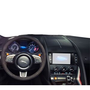 Jaguar F-Type Convertible 2017-2020 belső tér Duragon navigációs képernyővédővel felszerelve - Fejegység kiegészítő
