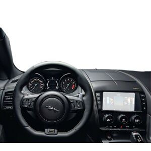 Jaguar F-Type Coupe 2014-2020 műszerfal Duragon navigációs képernyővédővel felszerelve - Fejegység kiegészítő