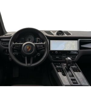 Porsche Macan 2021-2025 Armaturenbrett mit Duragon Navigationsschutzfolie installiert - Kfz-Elektronik