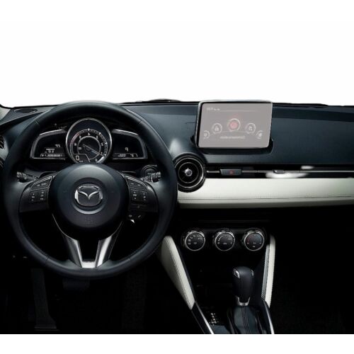 Duragon Mazda 2 Demio 2019-2023 Navigációs képernyővédő a kocsiba szerelve