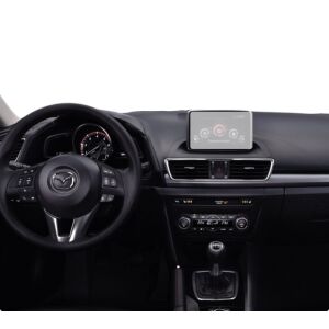 Duragon matt képernyővédő fólia Mazda 3 Axela Hatchback 2013-2016 navigációs képernyőre szerelve - Fejegység kiegészítő