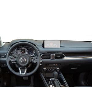 Duragon Mazda CX-5 2016-2018 navigációs képernyővédő felszerelve - Fejegység kiegészítő