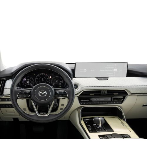Navigációs Védőfólia, Duragon, Mazda CX-60 2022-2024, Duragon, protectie Display Navigatie, silicon Mat, Anti-zgarieturi, Anti-amprenta, Regenerabila, Flexibila, Anti-Shock, kit instalare