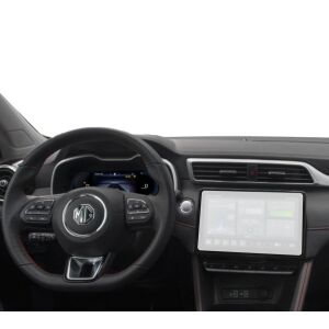 Duragon navigációs képernyővédő MG ZS 2021-2025 műszerfalra szerelve - Fejegység kiegészítő