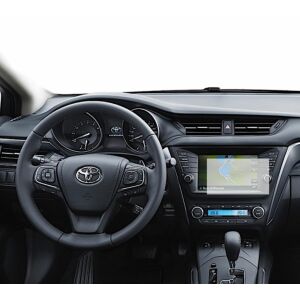 Folie de protecție pentru ecranul de navigație Duragon Toyota Avensis 2015-2025 instalată în mașină - Electronica auto