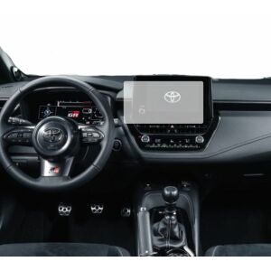 Folie de protecție pentru ecranul de navigație Duragon pentru Toyota GR Corolla 2022-2024, instalată pe bord - Electronica auto