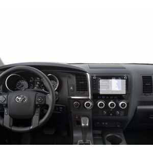 Tablou de bord Toyota TRD Pro 2019-2024 cu protecție de ecran de navigație Duragon instalată. - Accesorii electronice auto