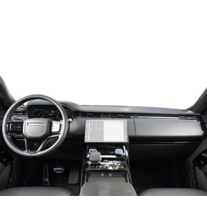 Deska rozdzielcza Land Rover Range Rover Sport 2022-2024 z zainstalowaną folią ochronną na ekran nawigacji Duragon. - Pojazd i części
