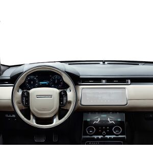 Bord Land Rover Range Rover Velar cu folie de protecție Duragon pentru ecranul de navigație instalată - Accesorii electronice auto