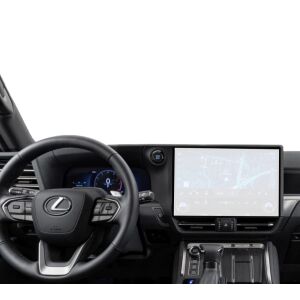 Duragon matt képernyővédő fólia a Lexus GX 2023-2025 navigációs képernyőjén - Fejegység kiegészítő