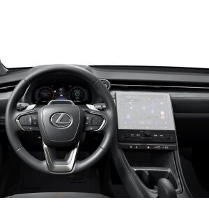 Tablou de bord Lexus LBX 2023-2024+ cu protecție de ecran de navigație Duragon instalată - Electronica auto