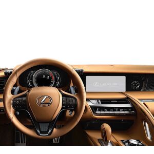 Duragon Lexus LC 2016-2025 navigációs képernyővédő felszerelve - Fejegység kiegészítő