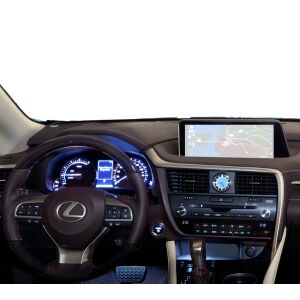 Lexus RX 2016-2019 Duragon navigációs képernyővédő fóliával. - Fejegység kiegészítő
