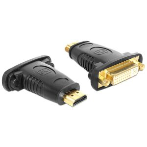 Delock HDMI apa &gt; DVI 24+5 pin anya adapter (65467) 128154997 - Delock