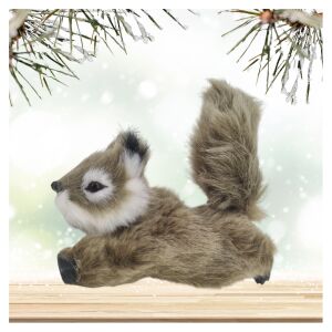 Ágaskodó mókus prémium 146439483 - Dekoráció