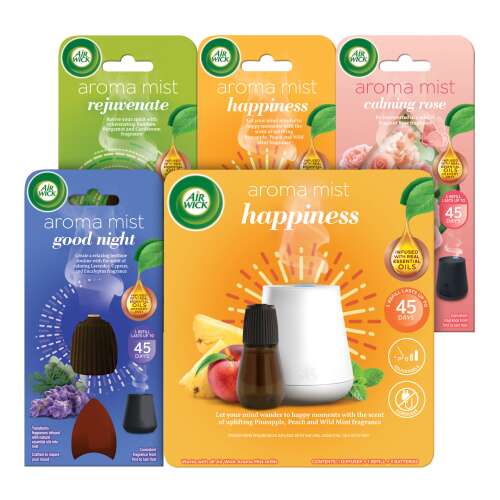 Air Wick Aroma Diffuser Nachfüllpackung, mit Happy Moments