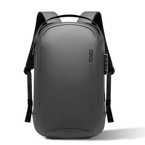 Laptop hátizsák zadabso 15.6 hüvelykes, intelligens, lopásgátló, kemény héj, víz- és karcálló, USB porttal és titkosítással, szürke