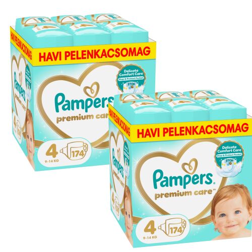 Pampers Premium Care Monatswindelpaket 9-14kg Maxi 4 (348 Stück) 146265687