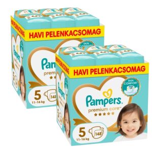 Pampers Premium Care 2 monthly nappy pack 11-16kg Junior 5 (296pcs) 128165007