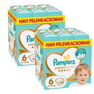 Pampers Premium Care 2 monthly nappy pack 13-18kg Junior 6 (256pcs) 128165025