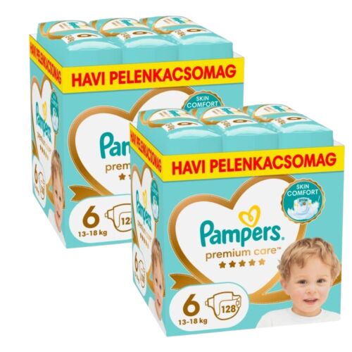 Pampers Premium Care 2 monthly nappy pack 13-18kg Junior 6 (256pcs) 128165025