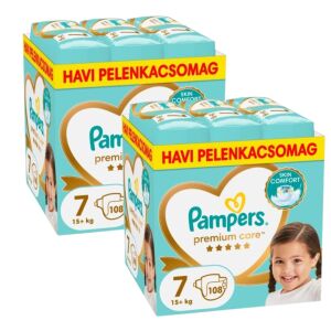 Pampers Premium Care 2 monthly nappy pack 15kg+ Junior 7 (216pcs) 128165135