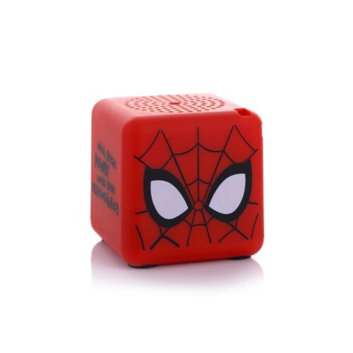 Bitty Boomers Spider Man Bluetooth Speaker, Red