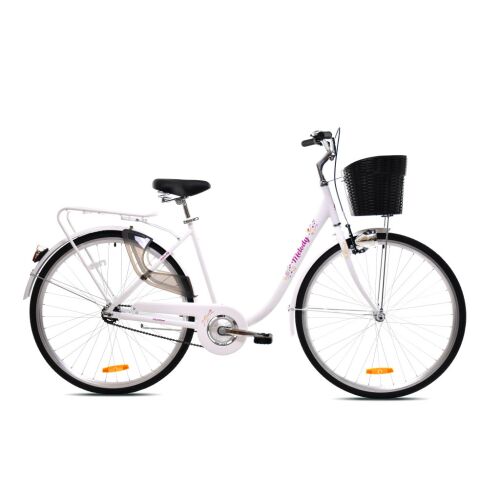 Adria Melody női városi 1 sebességes 28 kerékpár Fehér