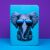 Elefántos Universal 9-10 Inch Tablet Case - Elephant with Sunglasses