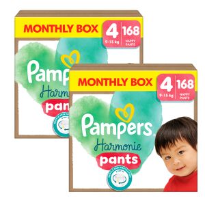 Pampers Harmonie Hose Hose 9-15kg Maxi 4 (336St.) 144117006 - Wickeltasche und Windeln