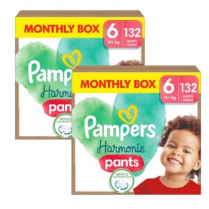 Pampers Harmonie Pants Underpants 15+kg Junior 6 (264pcs) 128181420