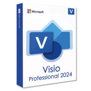 Microsoft Visio Professional 2024, diagramkészítő szoftver vállalkozások számára - Microsoft