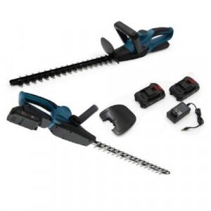 Kiyoshi 96V akkumulátoros sövényvágó 2 db akkuval - kék (KE23-333)